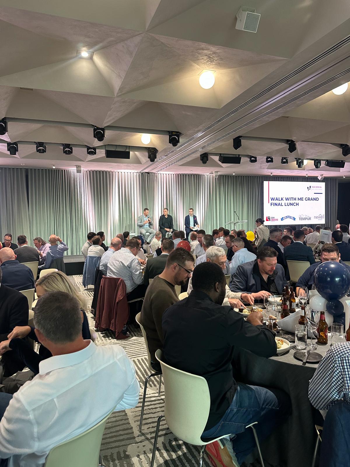Guests at a 4QTR Grand Final lunch