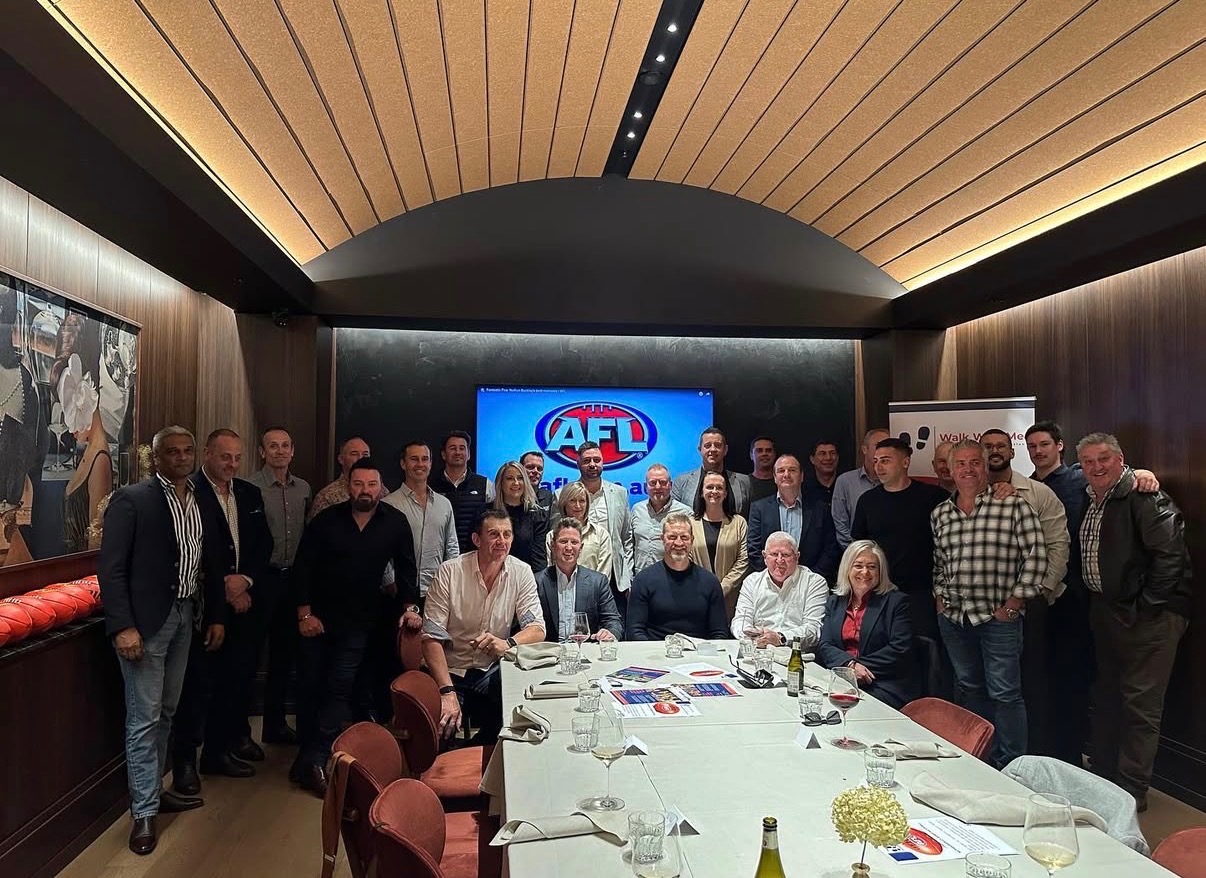 Private dining room group at a 4QTR managed function