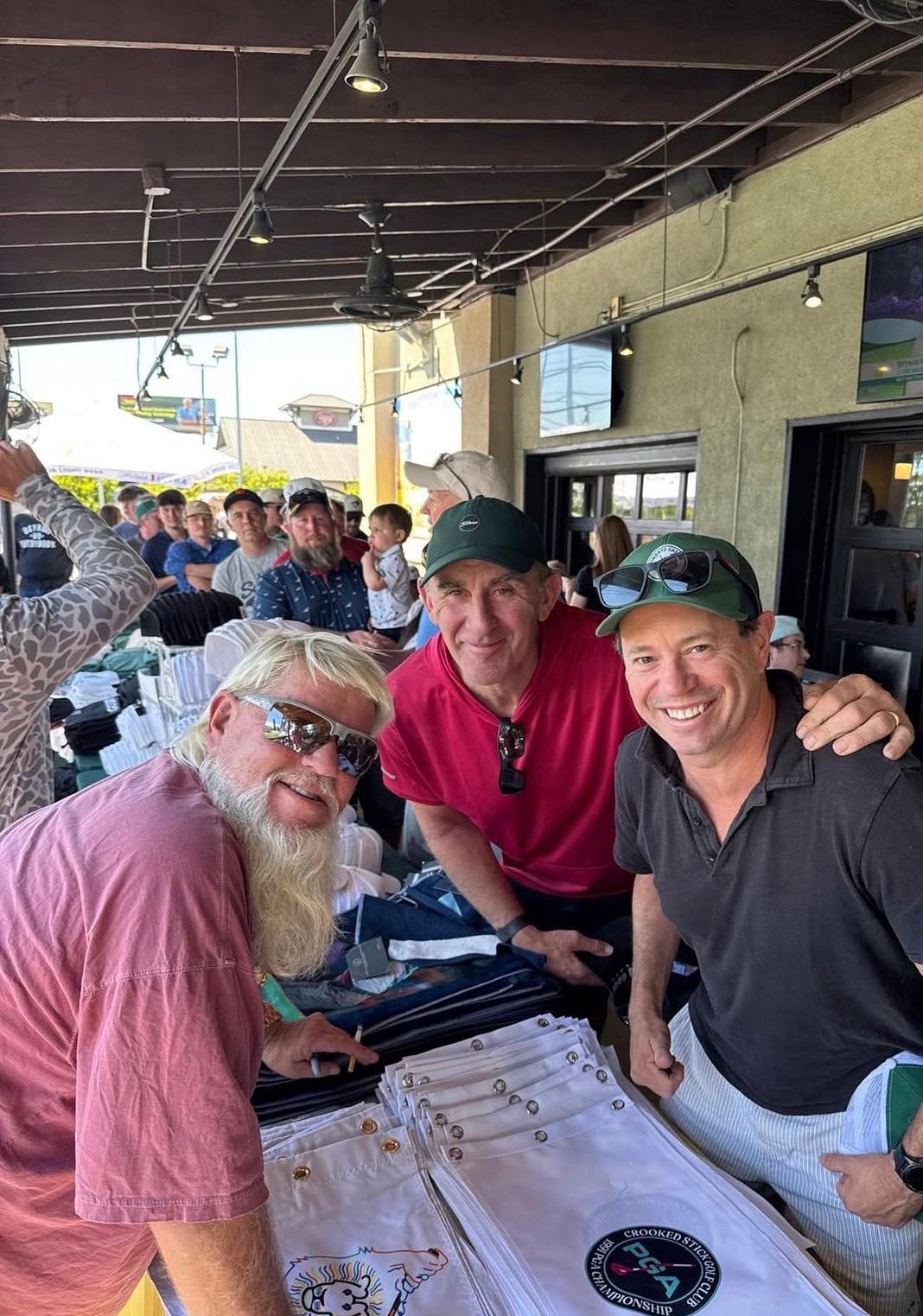 4QTR guests at an international golf event